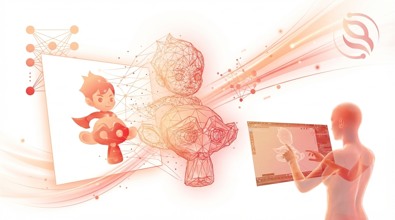 Vén màn ảo ảnh: Cách chuyển Image to Mesh và AI Image to 3D cho Blender Model - Nỗi đau doanh nghiệp | RedAI Blog
