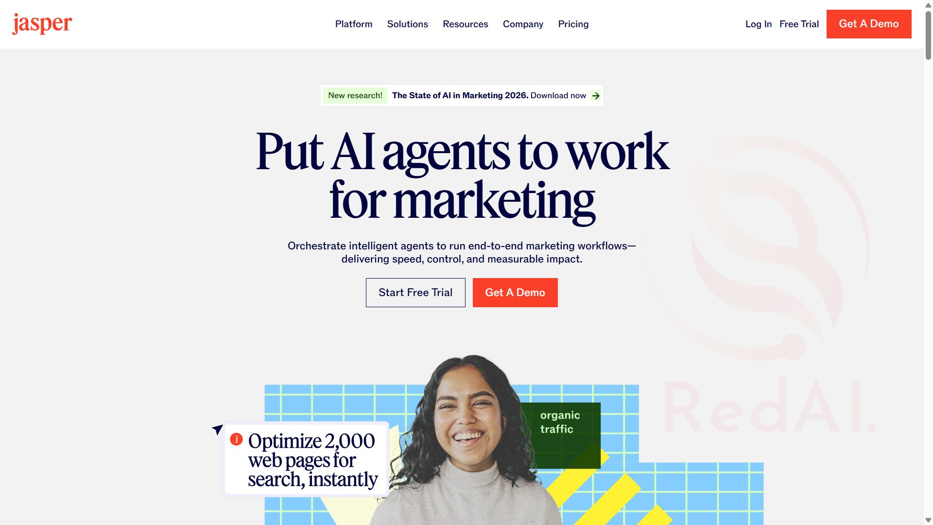 Đánh giá hiệu năng Jasper AI (Jarvis) 2026: Trợ lý ảo đắc lực cho Content Creator hay chỉ là "bình cũ rượu mới"? Đánh giá hiệu năng Jasper AI (Jarvis) 2026: Trợ lý ảo đắc lực cho Content Creator hay chỉ là "bình cũ rượu mới"? - Agentic AI | RedAI Blog
