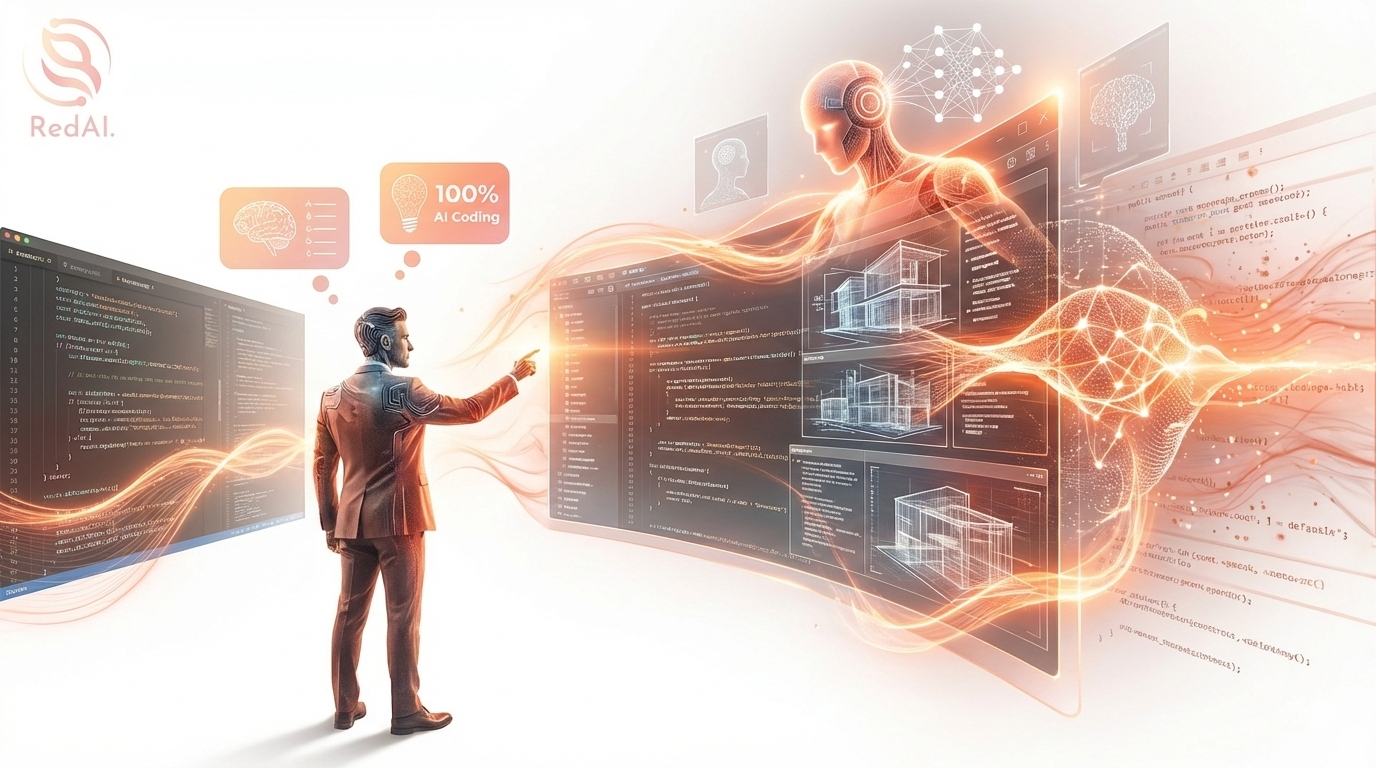 Phân Tích Tuyên Bố Của Lãnh Đạo Anthropic Về Việc Sử Dụng 100% AI Trong Lập Trình: Sự Chuyển Dịch Của Mô Hình Phát Triển Phần Mềm Phân Tích Tuyên Bố Của Lãnh Đạo Anthropic Về Việc Sử Dụng 100% AI Trong Lập Trình: Sự Chuyển Dịch Của Mô Hình Phát Triển Phần Mềm - Agentic AI | RedAI Blog