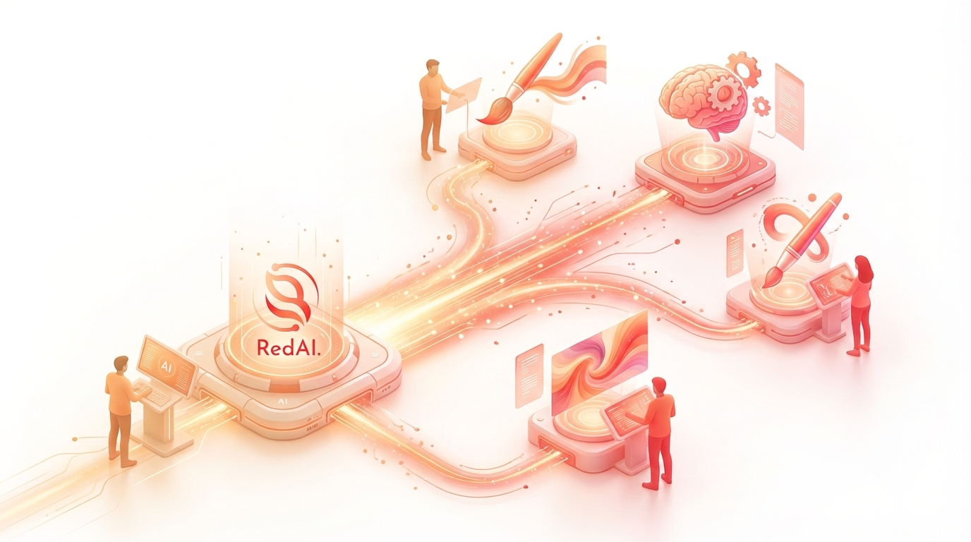 Khám phá 5 Model AI tạo ảnh đỉnh cao cho giới sáng tạo 2026: Từ RedAI đến Midjourney - Thị trường AI | RedAI Blog