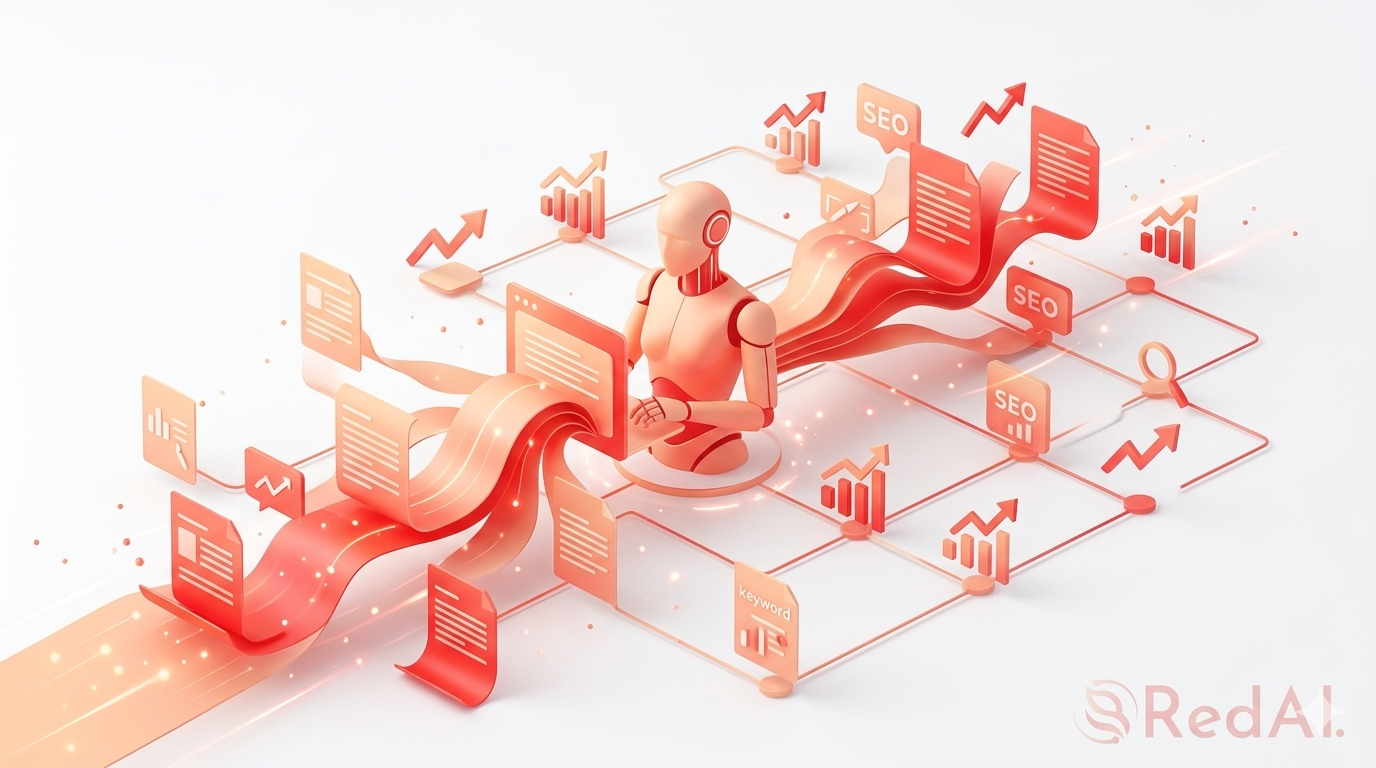 SẢN XUẤT NỘI DUNG HÀNG LOẠT CHUẨN SEO BẰNG OPENCLAW 2026: BÍ QUYẾT BỨT PHÁ TRAFFIC CHO SEOER - Thị trường AI | RedAI Blog